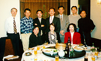 CU Alumni Japan dinner gathering in 20th Mar., 98 (Fri)